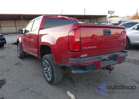 2021 Chevrolet Colorado 2Wd Short Box Wt z USA, uszkodzony, nr VIN 1GCGSBEN8M1254290